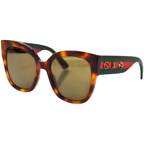 gucci gg03820 tortoise|GUCCI Acetate Square Frame Web Sunglasses GG0382S Tortoise .